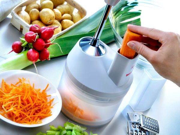 Bamix SliceSy White -